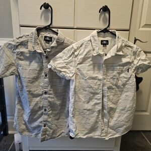 Boys O'Neill button-up shirts - size large